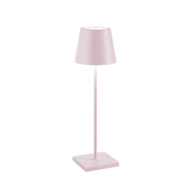 Lampada da tavolo poldina pro cm 11x38h rosa (promo)